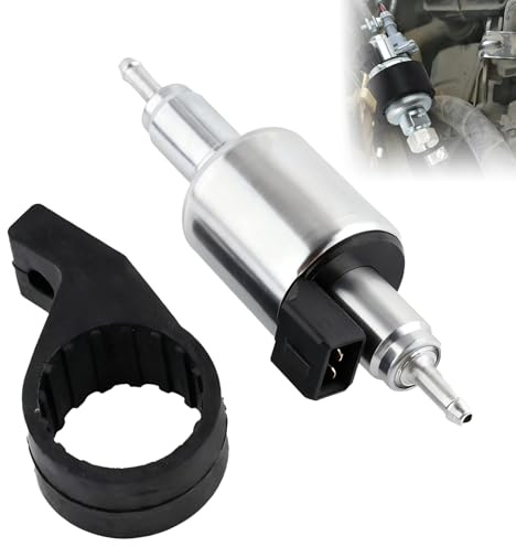Infreecs 12 V dieselvärmare, bränslepump, universell, 22 ml doseringspump för parkeringsvärmare, 2 KW 5 kW 8 kW, olja, bränslepump, elektrisk dieselvärmepump för billuftuppvärmning, tyst utförande
