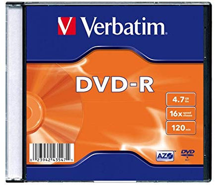Verbatim DVD-R 4.7GB - Confezione da 1