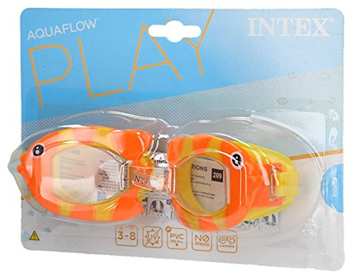 Intex 55603 Fun unisex barnglasögon gul, 14,92 x 20,32 x 3,81