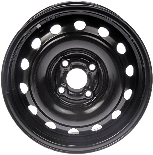 Dorman 939-105 Wheel Compatible with Select Hyundai / Kia / Toyota Models, Black