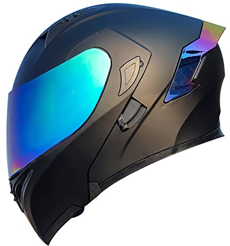 Casco Moto Flip Up Lovers Integrale Modulare - Caschi Apribili per Donna