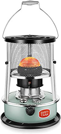 AEMIN Estufa Camping, Estufa De Calentador De Queroseno Portatil, 4.5L Estufa De Queroseno ，For Calentador Queroseno Invernadero(Color :Schwarz/Blau) (Color : Black-A)
