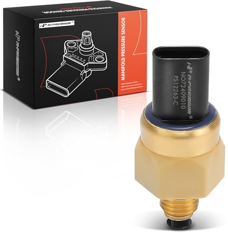 A-Premium Oil Pressure Sensor [3 Pins] Compatible with BMW 320i, 320i xDrive, 328i GT xDrive, 328i, 328i xDrive, 528i, 528i xDrive, Z4, 228i, 228i xDrive, 428i, 428i xDrive Gran Coupe, X5, X3, X1