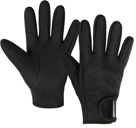 IXMLDAXD guanti subacquei, Guanti da sub, guanti nuoto, donna e uomo, antiscivolo, for snorkeling, surf, vela kayak(M)