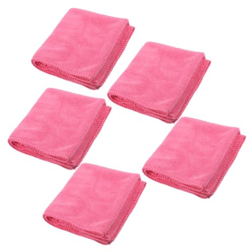 Beavorty 5 Pièces Couverture pour Petits Animaux en Microfibre Réutilisable et Facile à Nettoyer pour Zone de Couchage de Cochons d'Inde et Petits Animaux