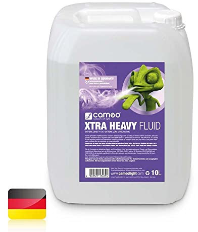 Cameo XTRA HEAVY FLUID 5L - Fog Fluid With Very High Density and Extreme Long Standing Time 5 L