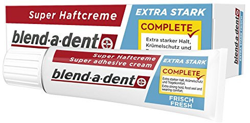 Blend-a-dent Super crema adesiva Complete extra forte – fresca, 47 g