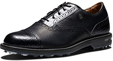 FootJoy Men's Premiere Series Packard Golf Shoe, 8 UK Wide, Black