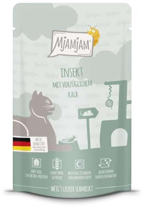 MjAMjAM Katze Quetschie 12x125g Pouches