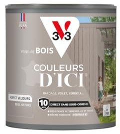 V33 Peinture Bois Couleurs d'ICI - Beige nature - 0,5L