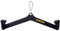 Fitness Riemenscheibe Kabelmaschine Griffe V Form Pull-Down Rudergriff Kabelzuggriff Mit Gummi Hand-Grips für Bizeps und Trizeps Training Bodybuilding Krafttraining Training Gym Sport