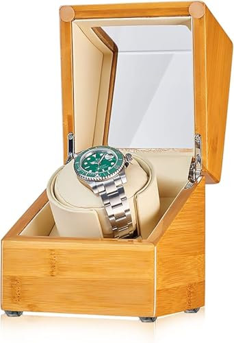 ZGSSOPTU Winding Box Watch Winders Automatic Mechanical Rotating Placer Storage Access Control Device Homete