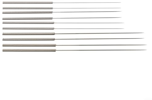 Lot de 10 aiguilles de nettoyage en métal pour imprimante 3D pour buses, outils efficaces pour déboucher et entretenir (A)