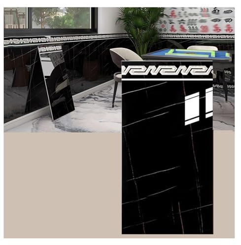 XILYZMO Self-Adhesive Splashback, Peel Stick Upholstered Wall Panels, Restaurants Snack Bars Wall Pad Protection, Wall Mount Decorative Protection Panel Protector For Wall(I,5pcs-90x40cm)