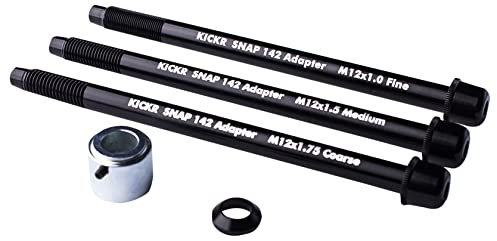 Wahoo Thru Axle Adapter, 12 x 142 for KICKR SNAP, Black