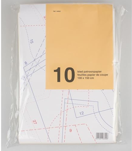 Poch. 10 ark mönsterpapper