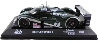 OPO 10 - Voiture Miniature de Collection 1/43 Compatible avec Bentley Speed 8#7 24h Le Mans 2003-24LM13