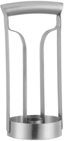 Coupe ananas en acier inoxydable à ananas à l'ananas avec coupe-coiffure à l'ananas à poignée épais