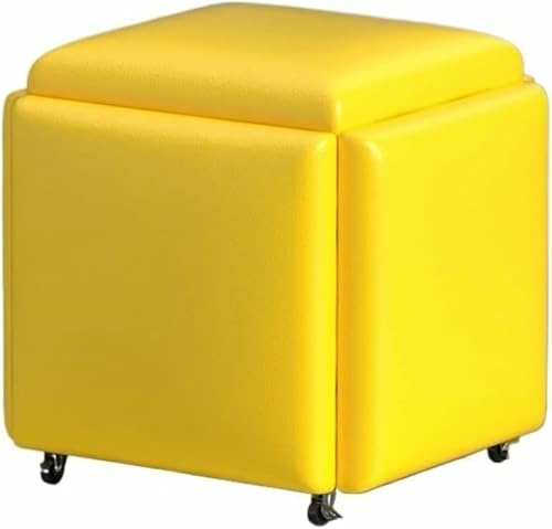 5-in-1 Cube Chair, Stackable Sofa, Versatile Nesting Seat for Living Room & Bedroom, Stylish & Functional Furniture for Small Spaces