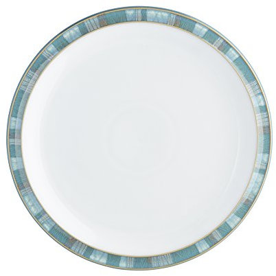 Denby Azure Coast Dinner Plates, Set of 4