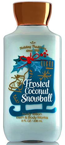 Bath & Body Works FROSTED COCONUT SNOWBALL Holiday Traditions Body Lotion 8 oz / 236 mL