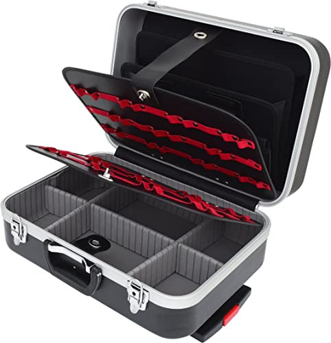 KS Tools 850.0530 ABS Hartschalenkoffer mit Teleskop-Trolly, Farbe