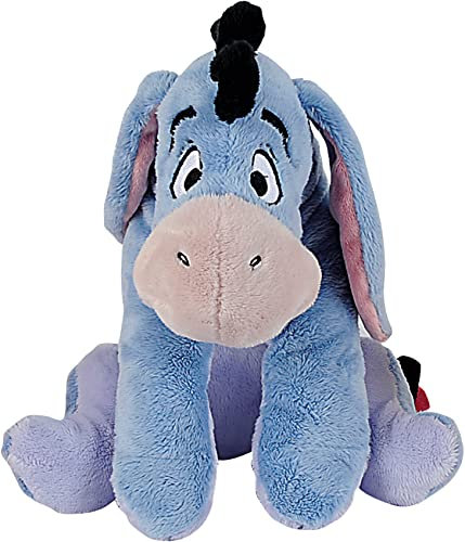 Simba 6315872675 - Disney Winnie the Puuh Esel I-Aah, 35cm Plüschtier, Kuscheltier, Pooh Bär, ab den ersten Lebensmonaten