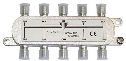 TAP 8-vägs 20 DB | Antenn/satellitförstärkare/distribution antenn satellitutrustning, 1 x antal – AE5486