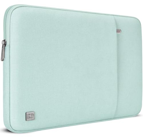 DOMISO MacBook Air M4 13 tums fodral, laptopväska, laptopfodral, fodral kompatibel med 13 tum M4/M3/M2/M1 (2025-2018) A3240 A3113 A2681 A2337, MacBook Pro M2/A2686 M1/A2338, laptopfodral, minve, zgrön