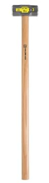 Collins Sledge Hammer Double Face, Drop Forged 6 Lb. High Carbon Steel 36 