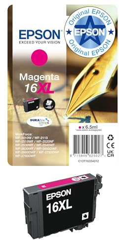 Epson C13T16334012 Cartucho de Tinta A.R. Serie, 16XL, Magenta