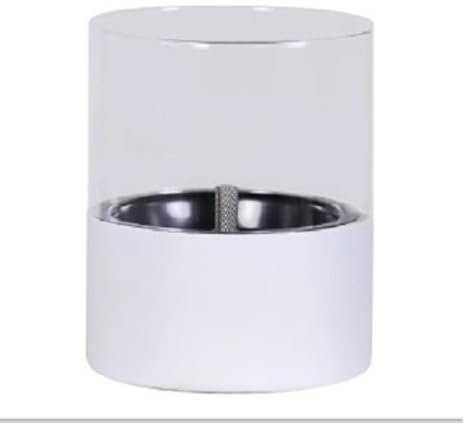 Tenderflame TR100/W Lilly - Hornillo de Mesa (depósito de 250 ml, 9 Horas de combustión, sin Olor), Color Blanco