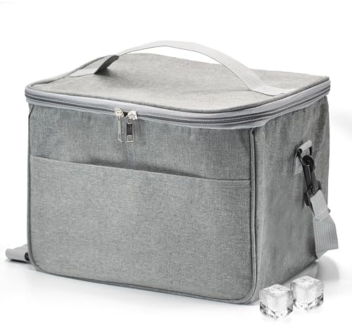 Bonny*D 13L Borsa Frigo 29x20x22Cm, Borsa Termica Porta Pranzo Capiente | Borsa Termica Ideale Per Mare, Pic Nic, Viaggi, Impermeabile, Zero Fuoriuscite