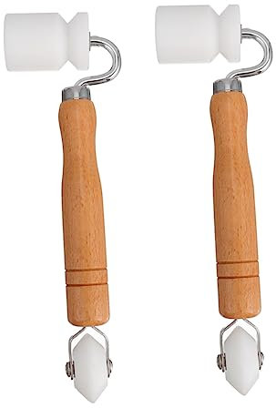 Hemobllo 2pièces Outils De Décoration Bois Pour Application De Peint à Joints Ergonomique Pour Intérieurs Et Extérieurs