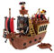 Disney Store Official Mickey Mouse Pirates of the Caribbean Ship Toy Playset, Kids Set Includes Mickey, Minnie, Donald, Pluto & Goofy Figures, Ship, Flag and More