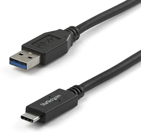 StarTech.com Cable de 1m USB-C - USB 3.1 (10Gbps) Tipo A a USB-C - Cable USB Tipo C (USB31AC1M)