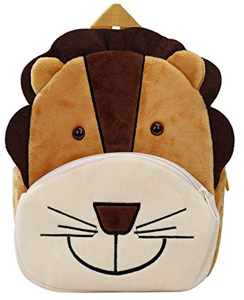 Children's Backpack Cartoon Cute Animals Nativity Bag for Preschool Nursery Girls Boys, Lion, S