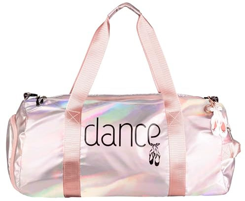 tanzmuster® Balletttasche Mädchen mit Nassfach und Schuhfach - Sporttasche Kinder als Umhängetasche oder Handtasche Weekender Gym Bag Reisetasche 20 Liter