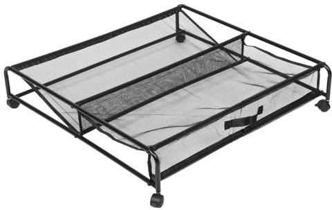 BUGUUYO Organizzatore Sotto Con Ruote Per Riporre Oggetti Contenitori Portaoggetti in Portaoggetti Per Camera Da