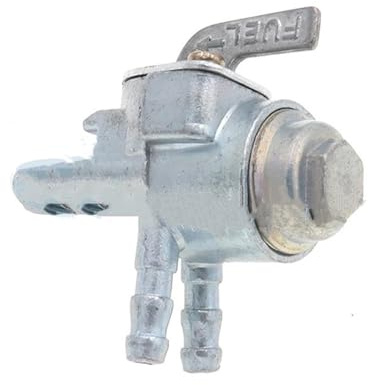 TZNTOWG Rubinetto Carburante Adatto per motociclette, Moto da Cross, Scooter, ATV, Quad, Accessori, valvola del Carburante a 3 Porte, Rubinetto di Scarico Rubinetto Benzina