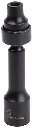 Sunex 212zudl 1/2-Inch Drive 3/8-Inch 12-Point Driveline Socket