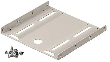 GOOBAY Cadre de Montage de disques durs 2, 5 sur 3.5, Simple, Beige 94343