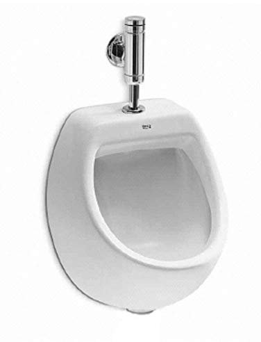 VBChome Urinal Zulauf Oben Weiß Modern Hochwertig Keramik Pinkelbecken senkrecht Pissoir