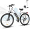 COLORWAY BK27 Elektrofahrrad, 28 Zoll EBike, 2 Fahrmodi Citybike mit 36V 15Ah Akku, mit Tretunterstützung, Pendlerfahrrad mit 250W Motor, EBike für Unisex Erwachsene Reichweite bis zu 45-100Km.