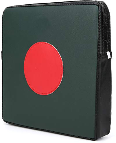 lyrlody PU-Wand-Boxsack mit Schaumstoff, Explosionssicheres Boxwand-Schlagpolster, Schlagfokus-Zielmatte für Taekwondo und Boxtraining zu Hause, 26 X 26 X 5 cm