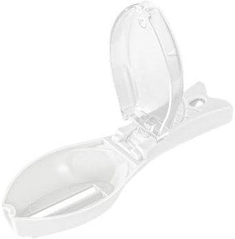 Fish Scaler Remover No Mess - Fish Descaler Tool with Container - Fish Skin Scraping Scale Peeler for Kitchen - Fast Fish Cleaning Scaler