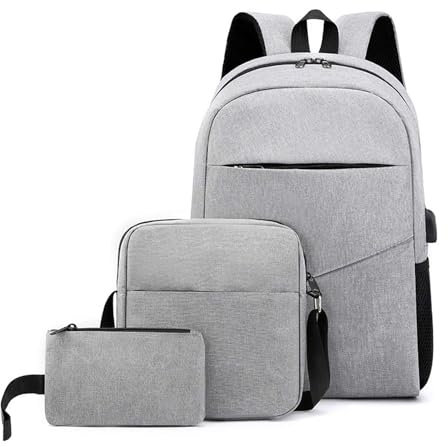Backpack, Nordace Backpack UK Anti Theft Backpack with USB Charging Port Laptop Backpack for Men and Women (Grey)