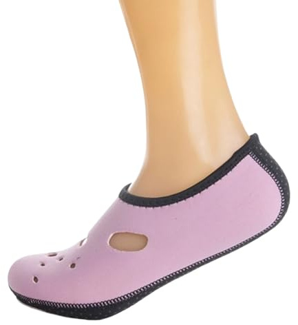 1. Calcetines de natación de secado rápido para hombres y mujeres, suela reforzada antideslizante, esnórquel, playa, surf, actividades acuáticas, calzado de natación antideslizante, calzado de playa