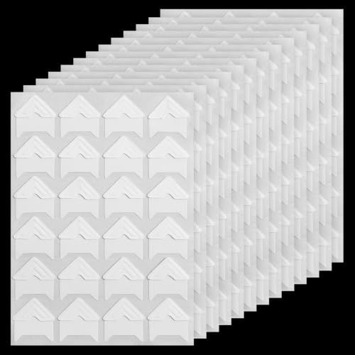 Elegaperma 600pcs Photo Stickers for Albums,Self Adhesive Photo Corners,