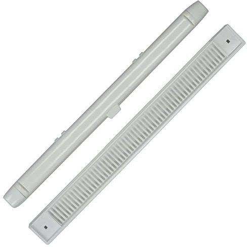 Window 5X Trickle Slot Vent 263mm White for uPVC Double Glazing & Timber Windows Reduces Condensation, Damp & Steam in Windows Fully Adjustable (5 Pack)